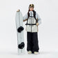 NANEND New 3L Spliced Snowboard Ski Suit Set, High Wear-resistant Waterproof Warm Snow Suit for Men and Women