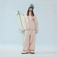Watercolor Series 3L Insulated Ski Suit Set – Unisex (Spring Lotus Pink Jacket + Spring Lotus Pink Pants) - NANEND