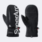 Black ski mittens, product shot - NANEND Skyline Series PrimaLoft® Kevlar® Waterproof Abrasion-Resistant Ski Gloves