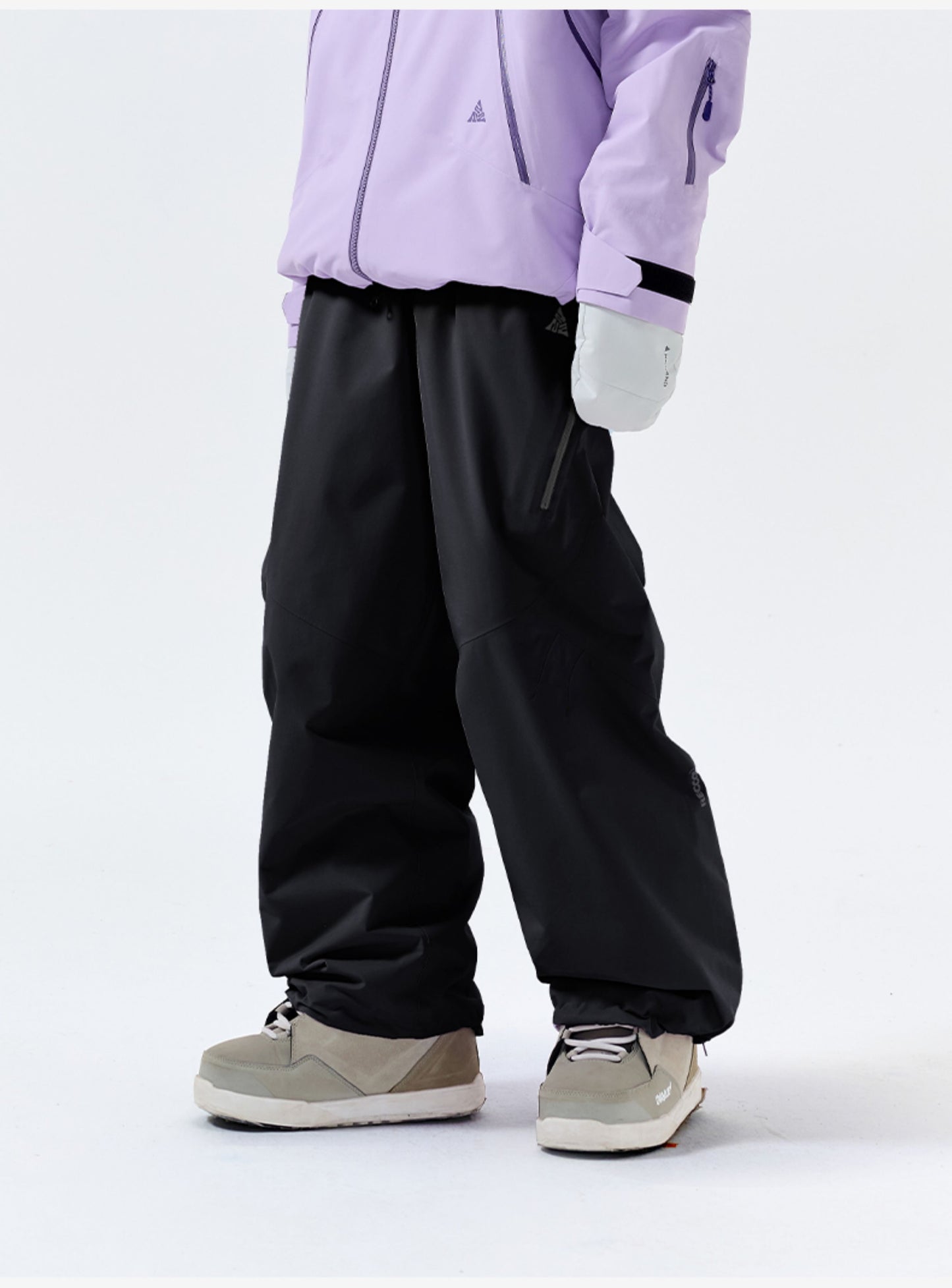 NANEND Skihose Damen 25 Neue Single Board Professionelle 3L Leichte Wind- Und Wasserdicht Outdoor Hängehose