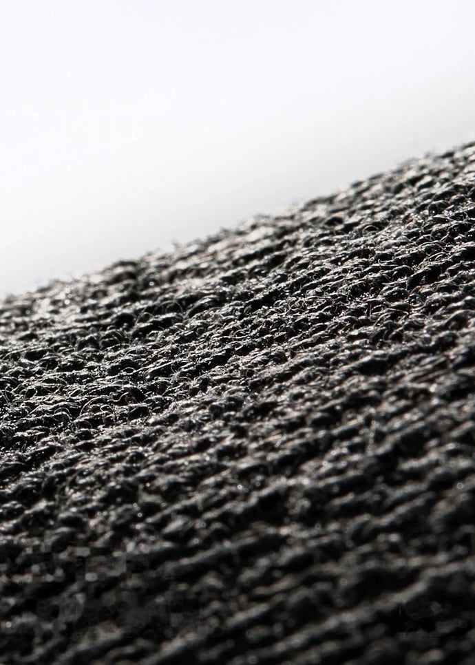 Reinforced abrasion-resistant palm fabric, close-up - NANEND Skyline Series PrimaLoft® Kevlar® Waterproof Abrasion-Resistant Ski Gloves