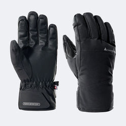 PrimaLoft® Gold Waterproof Abrasion-Resistant Ski Gloves (Black) – NANEND