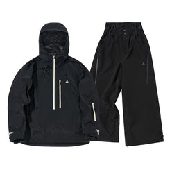 NANEND New P Cotton Loose Ski Suit Set Waterproof Warm Veneer Snow Suit Pants Set