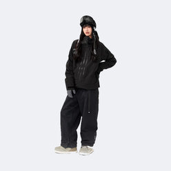 Rime – Professional Waterproof Ski Suit Set – Unisex (Black Jacket + Black Pants) - NANEND
