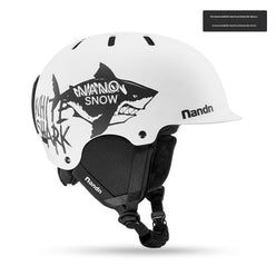 NANEND  ski helmet single and double board thermal collision helmet for men and women