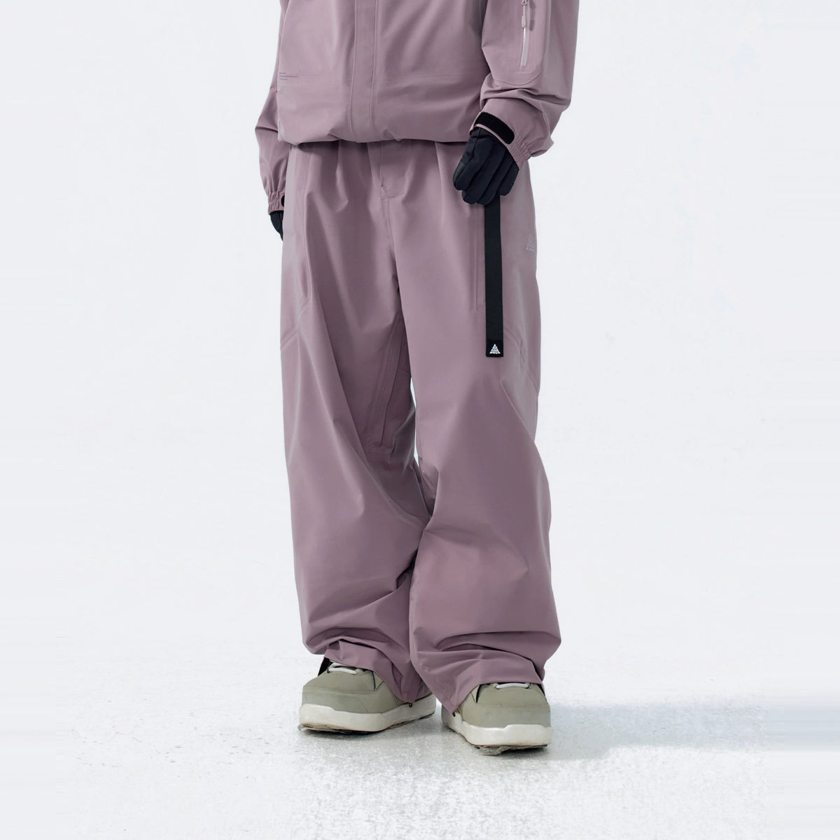 3L Hard Shell Park & Outdoor Ski Pants – Unisex (Misty Rock Purple) – NANEND