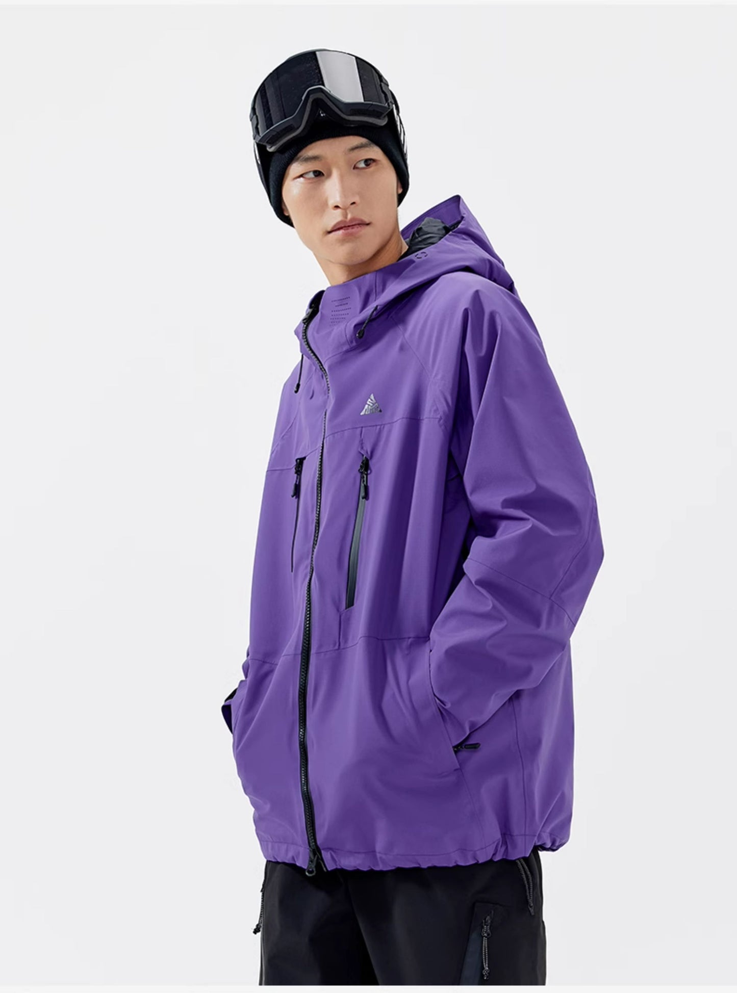 NANEND New 25 3L Fully Seam-Sealed Waterproof and Warm Ski Suit for Men