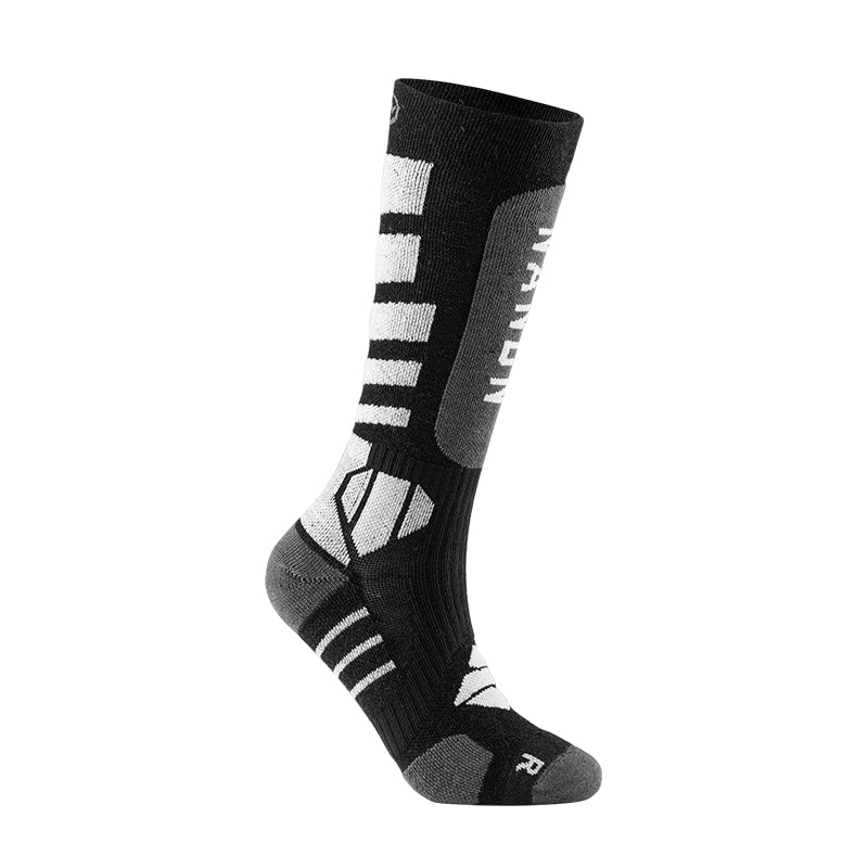 NANEND Merino wool warm professional compression extra long men's & women's ski socks