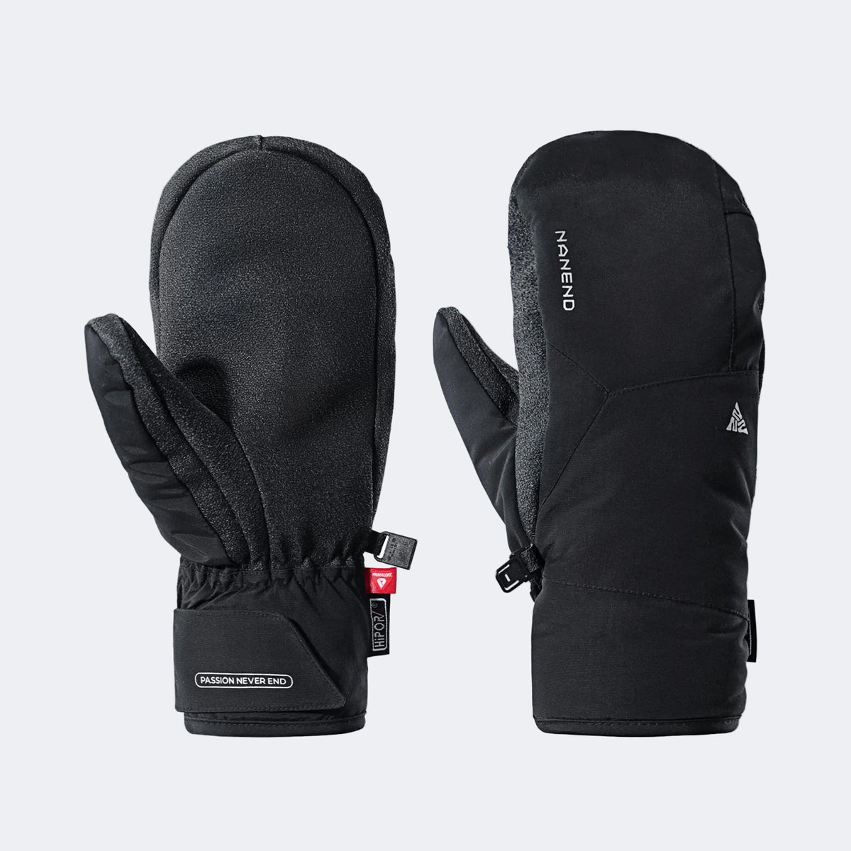Kevlar® Professional Waterproof Abrasion-Resistant Ski Gloves (Black) - NANEND