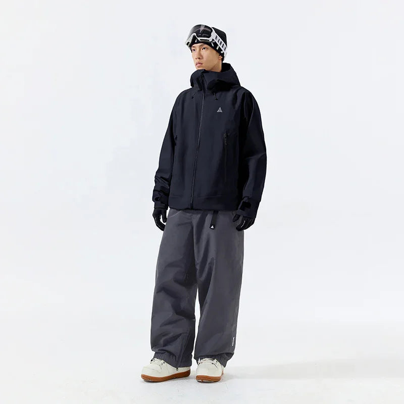 NANEND Colorful 3L Hardshell Waterproof and Abrasion-Resistant RECCO Snowsuit Set - Unisex