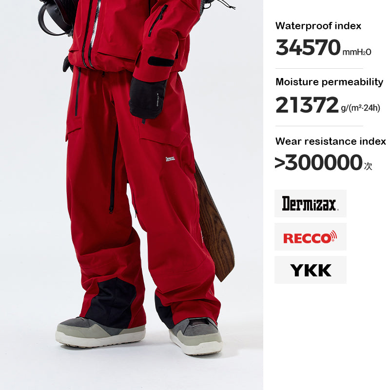 NANEND Skyline PRO 25 new men's and women's snowboard pants waterproof professional high-end mountain outdoor pants
