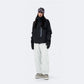 Black Warrior Reflective Trim Hard Shell Ski Suit Set – Unisex