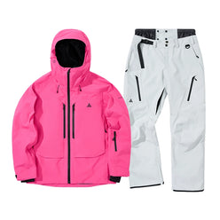 NANEND Snowboard Ski Suit Set Waterproof Warm Rescue Snow Suit Pants Set