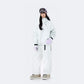 Black Warrior Reflective Trim Hard Shell Ski Suit Set – Unisex