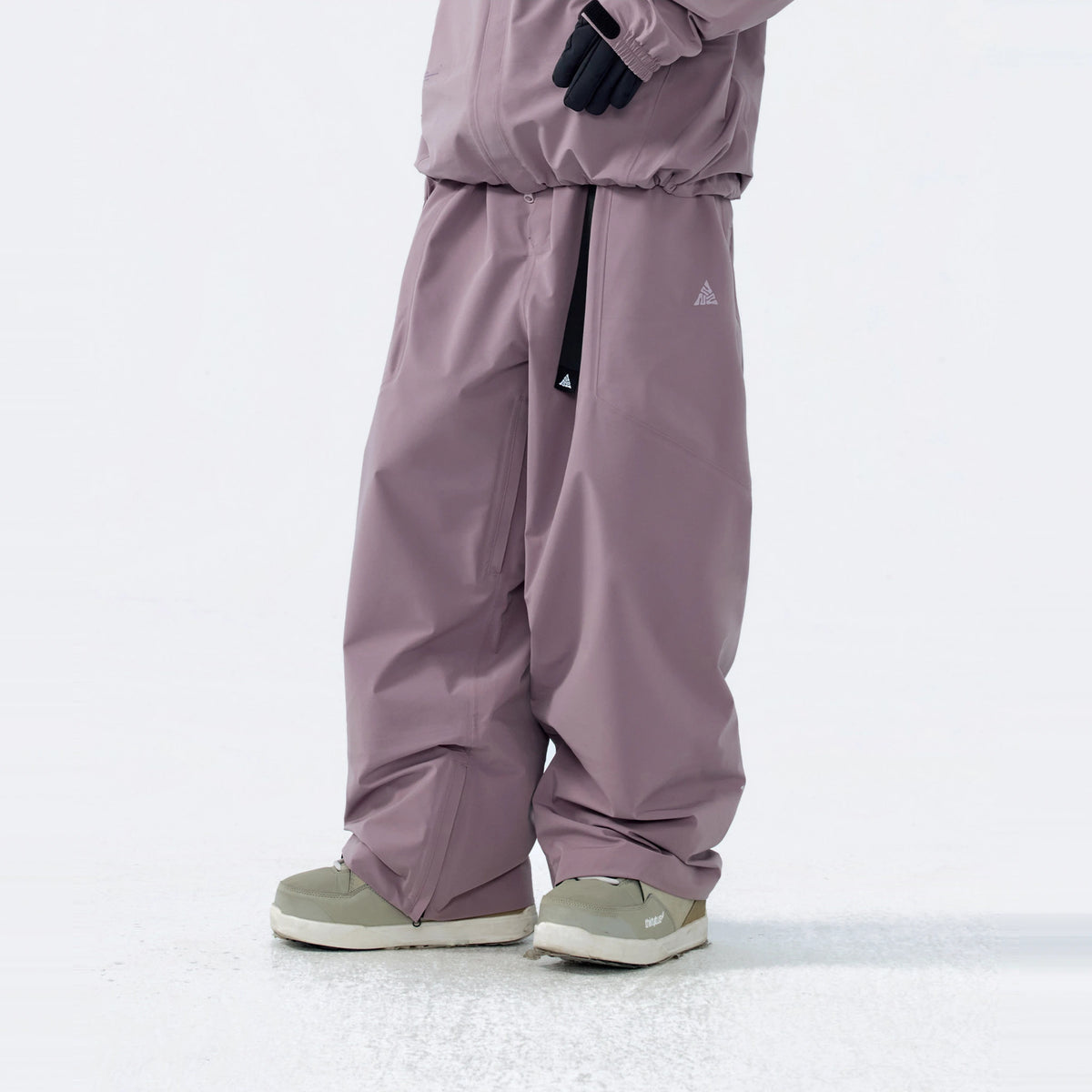 3L Hard Shell Park & Outdoor Ski Pants – Unisex (Misty Rock Purple) – NANEND