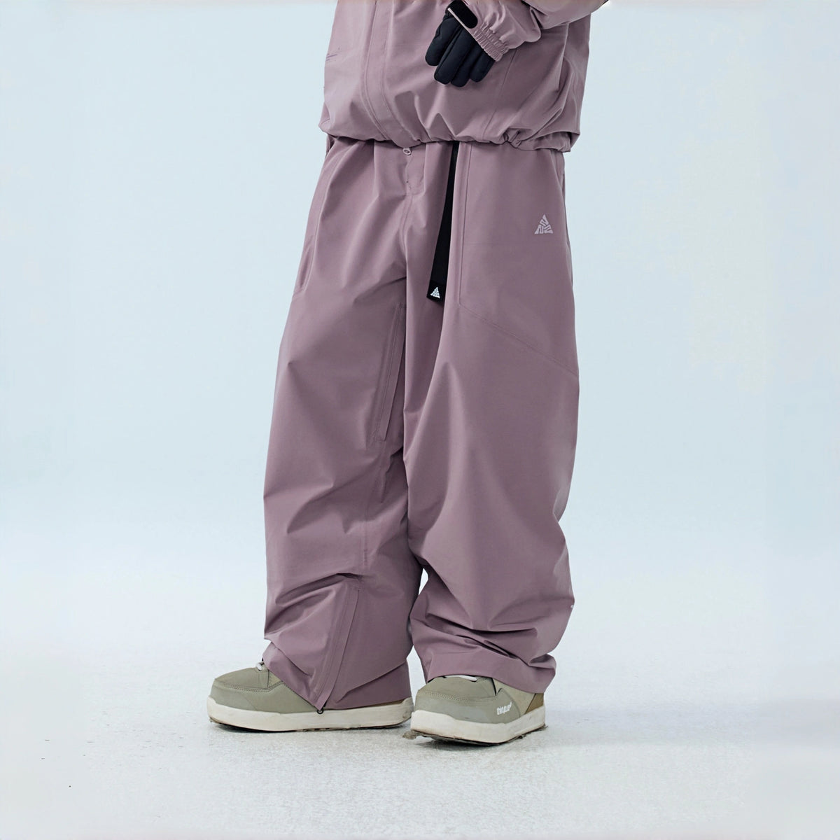 3L Hard Shell Park & Outdoor Ski Pants – Unisex (Misty Rock Purple) – NANEND