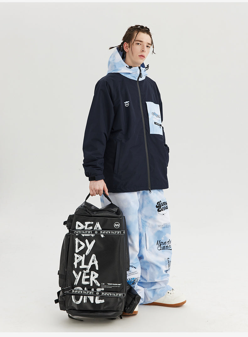 NANEND Multifunctional backpack with large capacity for sports and hand-held mountaineering with dry and wet separation