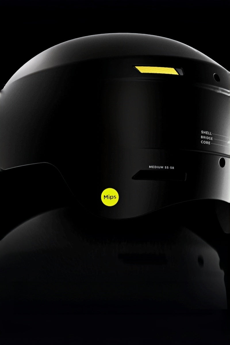After being vacuum-formed, the PC shell is integrated with the shock-absorbing layer through a seamless fusion process – NANEND N10 SLIDE PRO Lightweight Mips Snow Helmet