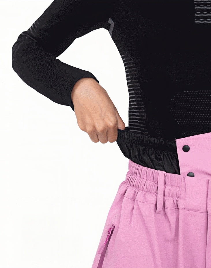 Waist snow skirt – NANEND Waterproof Fleece-lined Loose-fit Insulated Snowboard Pants