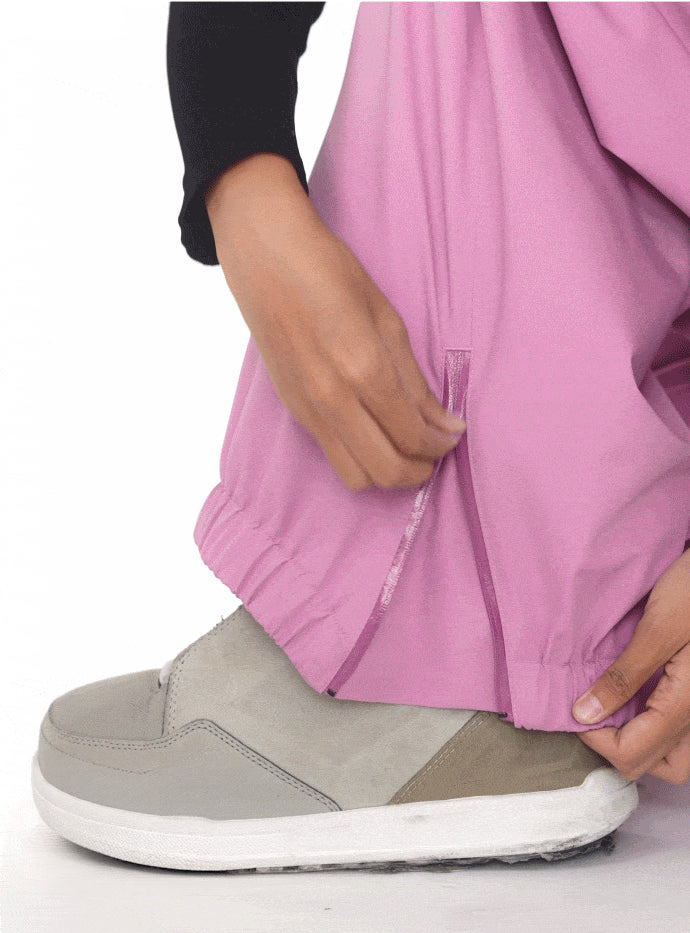 Zippered cuffs – NANEND Waterproof Fleece-lined Loose-fit Insulated Snowboard Pants