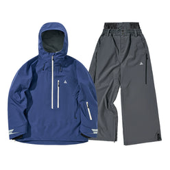 NANEND New P Cotton Loose Ski Suit Set Waterproof Warm Veneer Snow Suit Pants Set