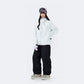 Black Warrior Reflective Trim Hard Shell Ski Suit Set – Unisex