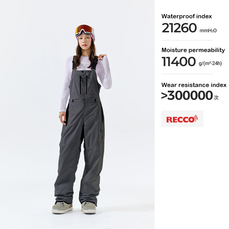 NANEND 25 new ski overalls (unisex) single board 3L waterproof and windproof outdoor professional jumpsuit