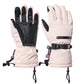 NANEND New Ski Gloves Professional Veneer Gold Standard P Cotton Five Fingers Thickened Waterproof and Warm NS5015
