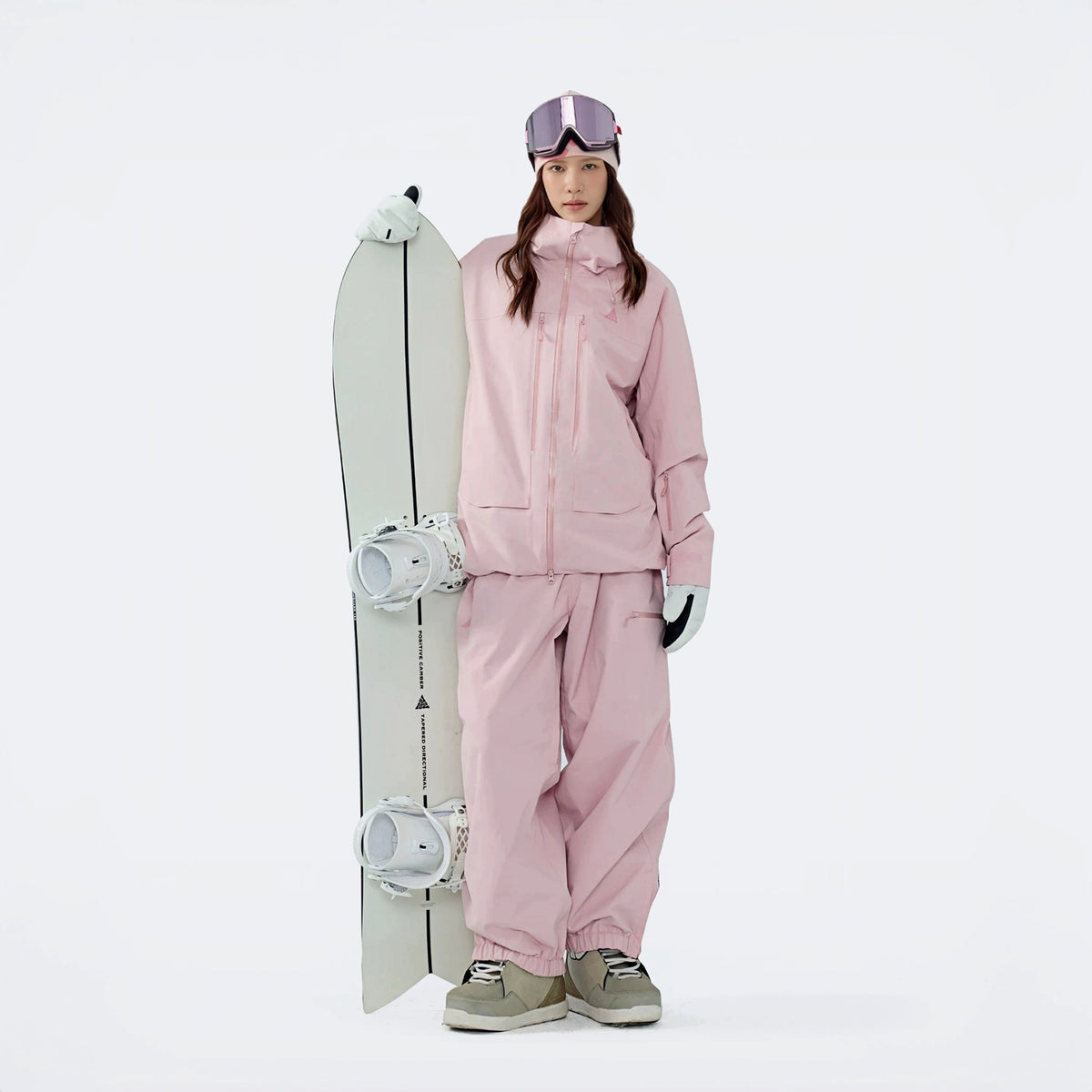 Skyline NOVA Series Insulated Waterproof Ski Jacket – Unisex (Cloud Jelly) – NANEND