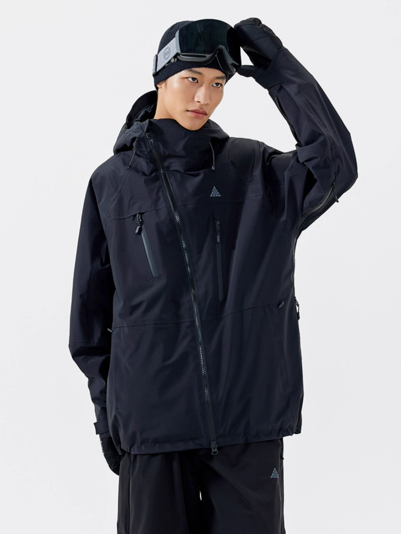 NANEND New 25 3L Fully Seam-Sealed Waterproof and Warm Ski Suit for Men