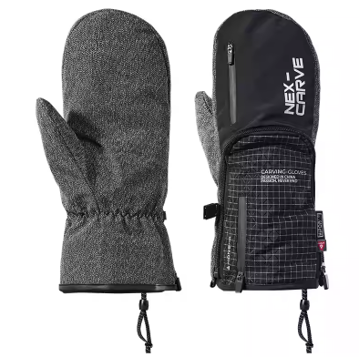 NANEND 2025 New Style Replaceable Shell Professional Wear-Resistant Scratch-Enhancing Ski Gloves with Built-in Protective Plates for Men and Women