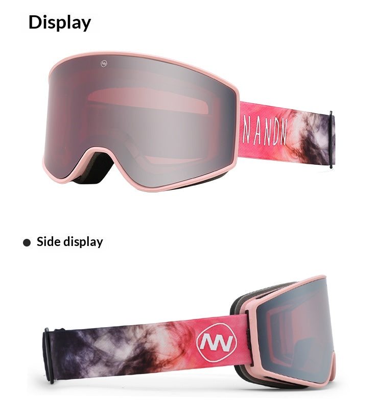 NANEND Cylindrical anti-fog ski goggles NG11