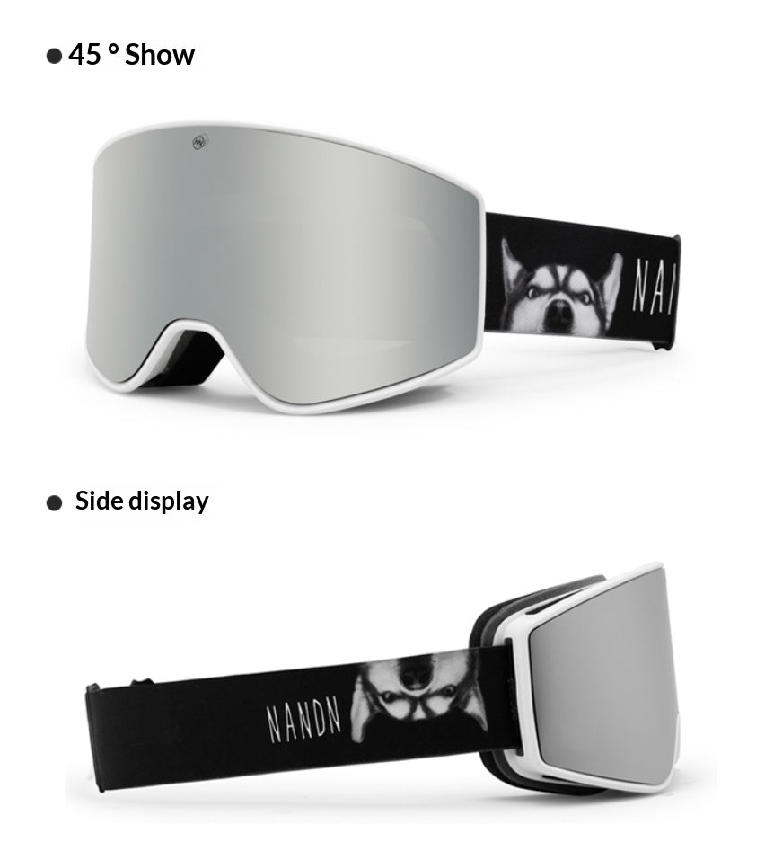 NANEND Cylindrical anti-fog ski goggles NG11