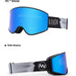 NANEND Cylindrical anti-fog ski goggles NG11