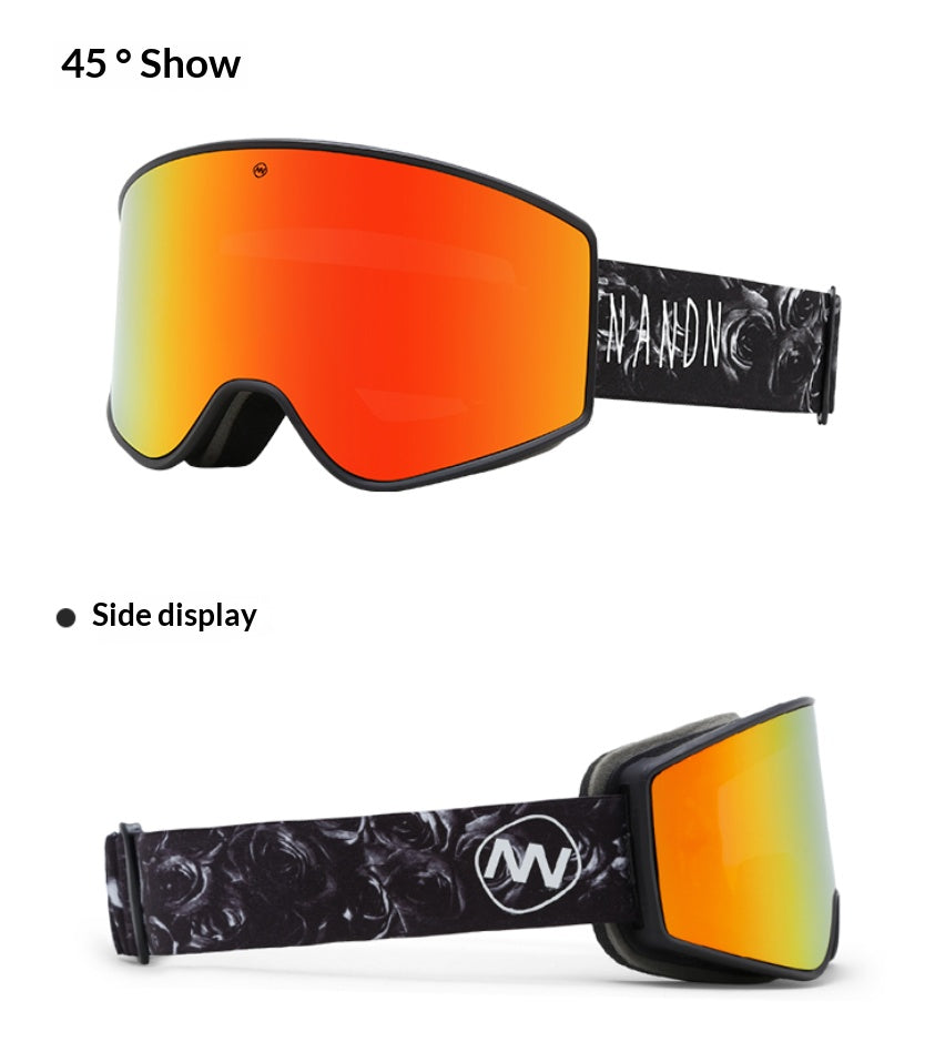 NANEND Cylindrical anti-fog ski goggles NG11