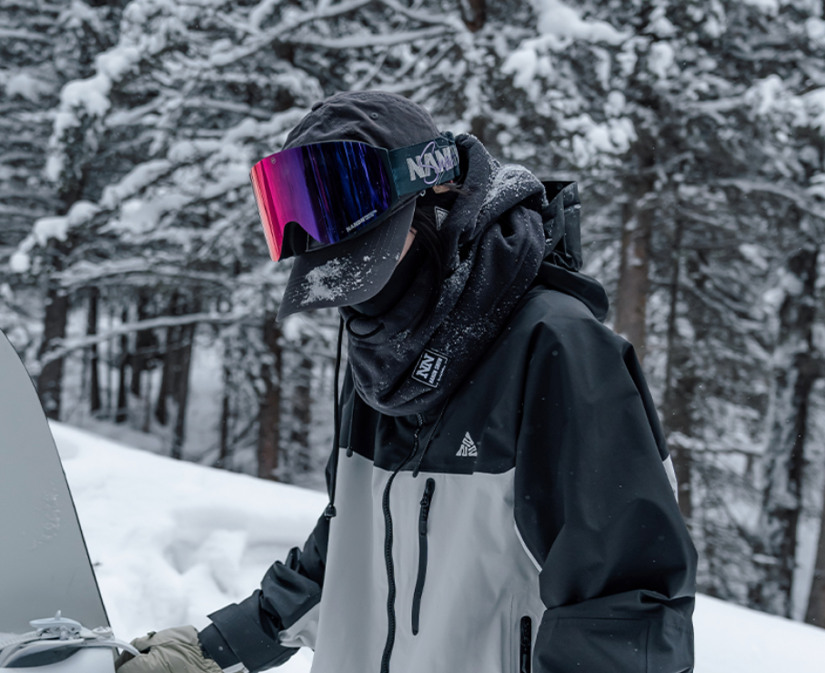 NANEND OTG Cylindrical breathable HD anti-fog flip-up ski goggles NG17