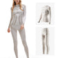 Ski quick drying underwear compresses muscles, absorbs moisture, wicks sweat, and dries quickly
