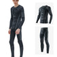 Ski quick drying underwear compresses muscles, absorbs moisture, wicks sweat, and dries quickly