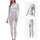 Ski quick drying underwear compresses muscles, absorbs moisture, wicks sweat, and dries quickly