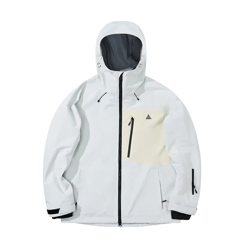 NANEND Snowboard Jacket, Ski Suit Waterproof and Wear-resistant 3L Pressed Glue Winter Outdoor Ski Gear