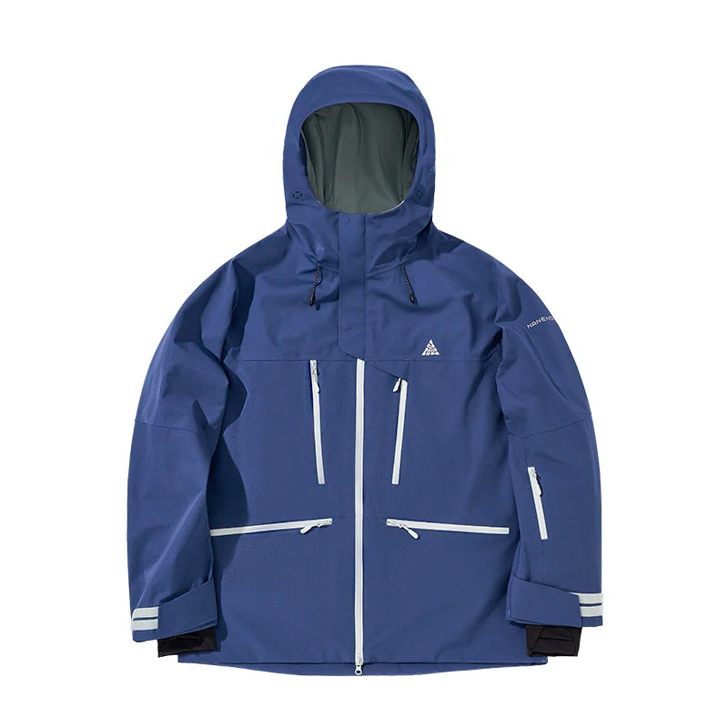 NANEND Snowboard Ski Suit Women's and Men's Ski Suit Waterproof and Windproof P Cotton Warm Jacket Snow Suit