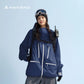 NANEND Snowboard Ski Suit Women's and Men's Ski Suit Waterproof and Windproof P Cotton Warm Jacket Snow Suit