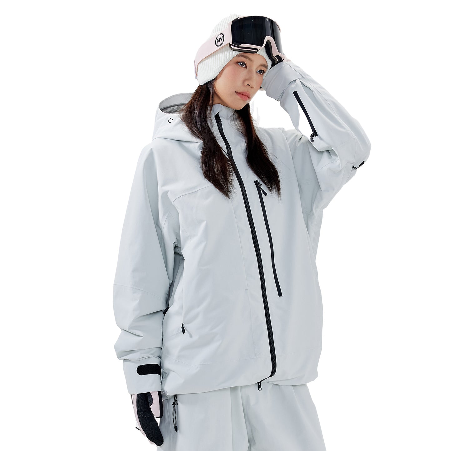 NANEND Arc 3L Ski Suit，Waterproof & Thickened Ski Jacket, Recco Searcher Snowboard Clothing for Men, Women.