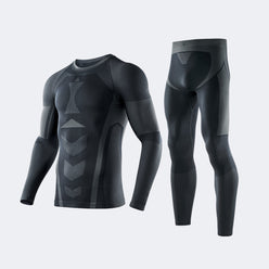 Antibacterial, warm, quick-drying ski underwear set - NANEND