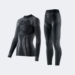 Antibacterial, warm, quick-drying ski underwear set - NANEND