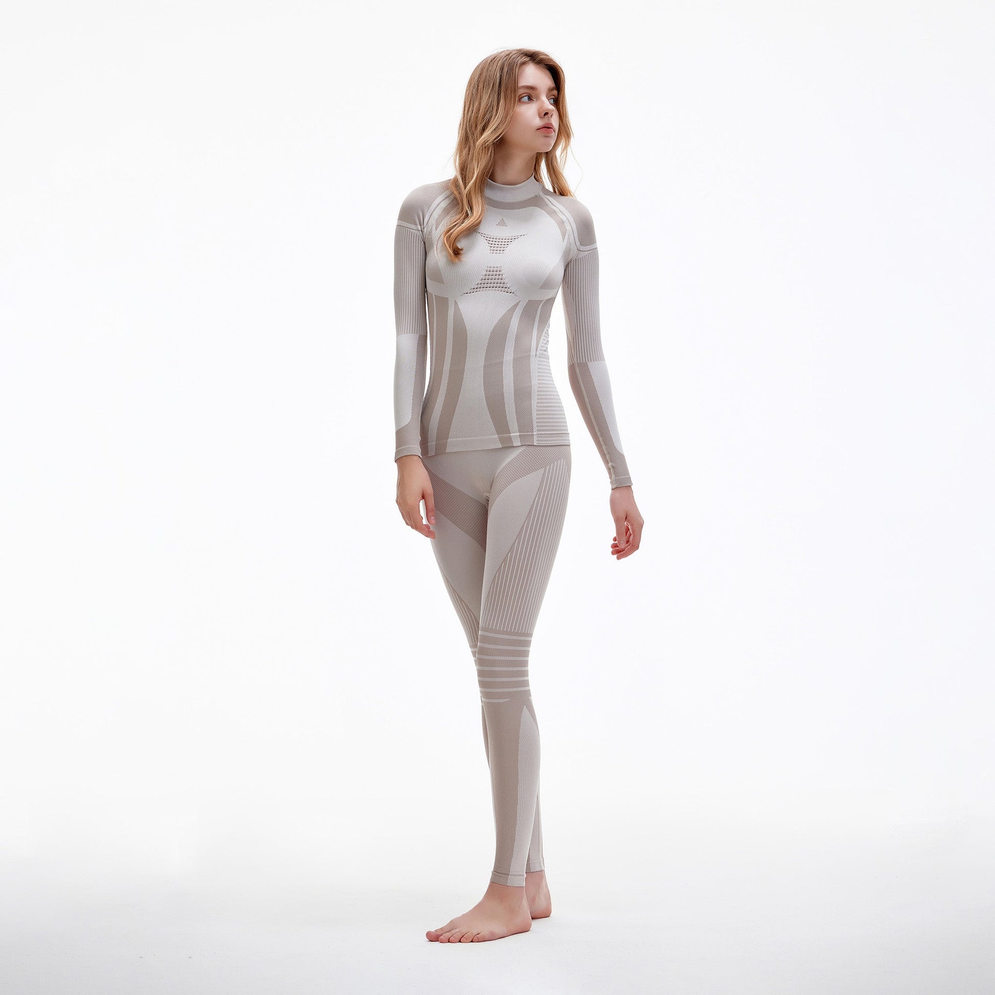 Antibacterial, warm, quick-drying ski underwear set - NANEND