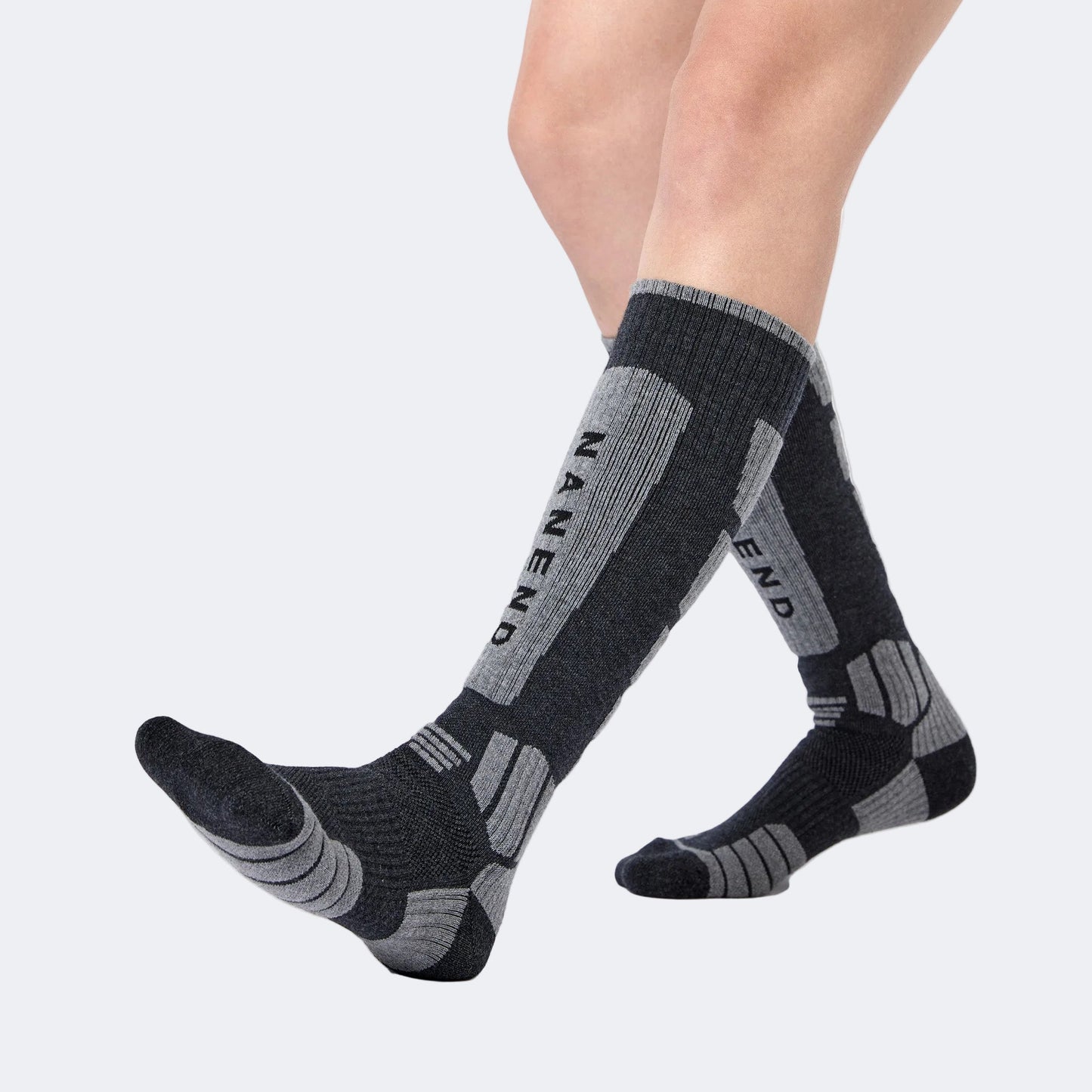 Antimicrobial Thermal Merino Wool Pro Ski Socks – Unisex - NANEND