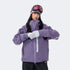 Black Knight - Equipped with reflective strips & RECCO ski jacket -Unisex - NANEND（Smoky Purple）