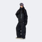 Black Knight - Equipped with reflective strips & RECCO ski jacket -Unisex - NANEND