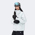 Black Knight - Equipped with reflective strips & RECCO ski jacket -Unisex - NANEND（Snow White）